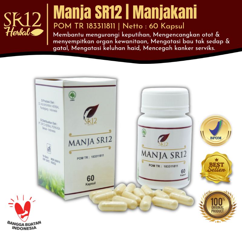 AMPUH MANJA SR12 / MANJAKANI ORIGINAL SR12HERBALCARE