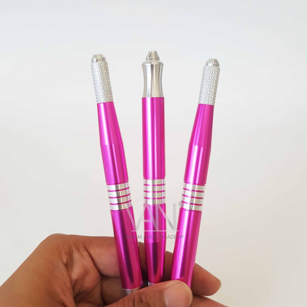 PEN STAINLESS Alat Sulam Alis Manual Microblading dan Misty 2 (DUA) SISI