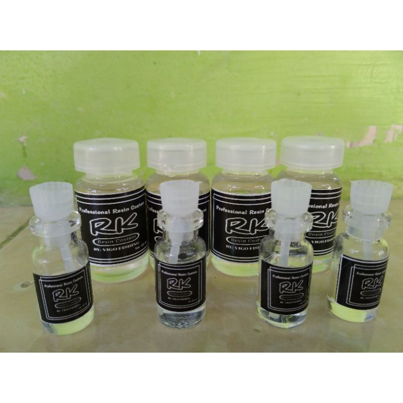 Resin Lem bening buat ring guide
