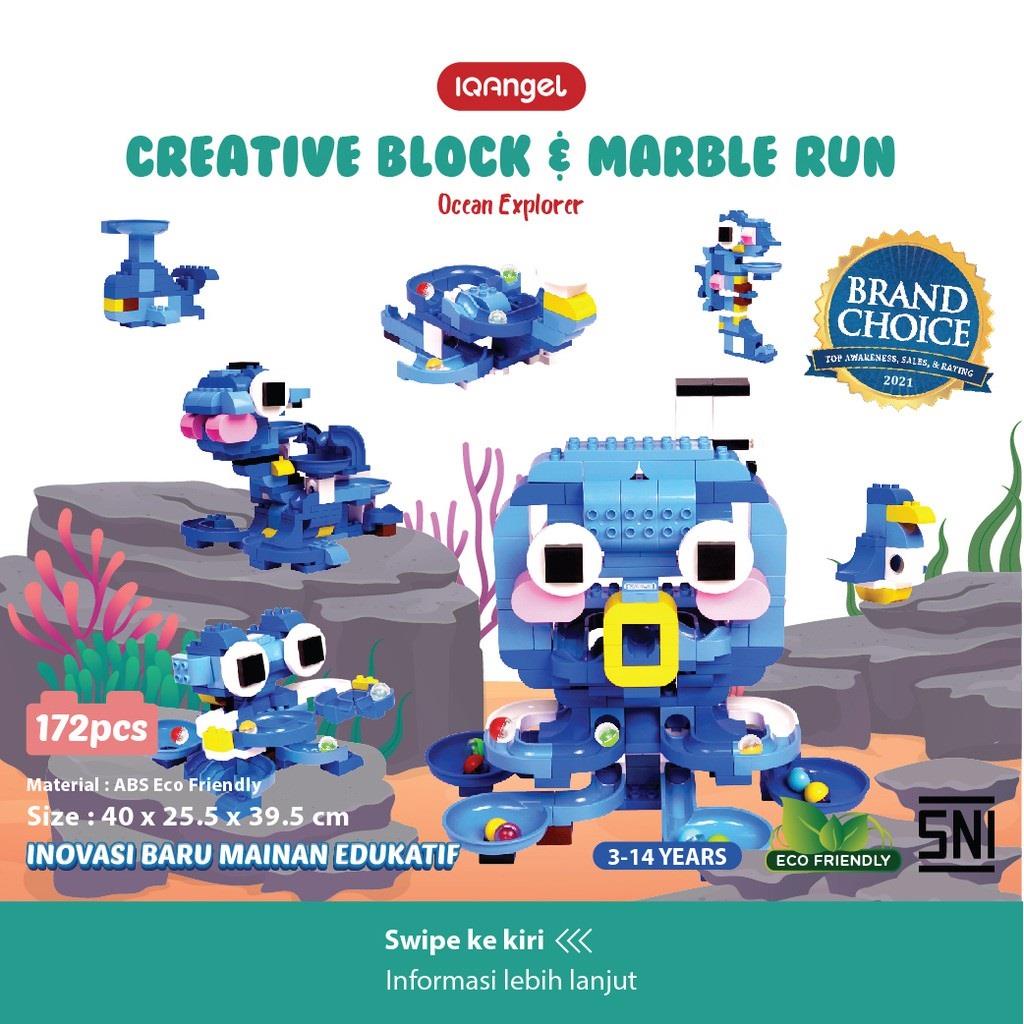 Mainan Anak Edukasi 7 in 1 IQ Angel Ocean Explorer SNI IQ1030