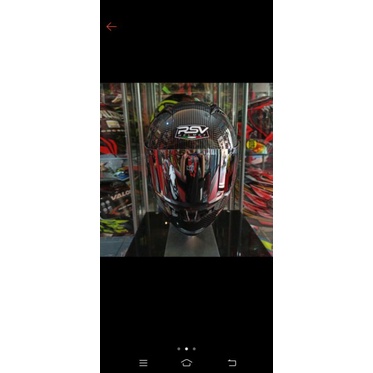 helmet rsv ff500 carbon glossy