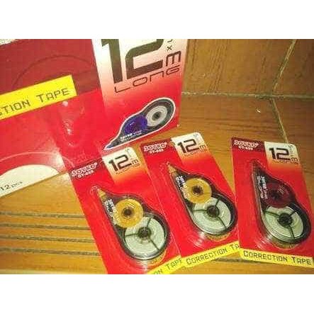 Jual tipex tipeks tip x correction tape kertas Joyko 12 meter Diskon