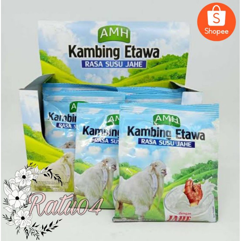 

Susu Kambing Etawa FULL CREAM AMH (Sachet) dengan Jahe Merah