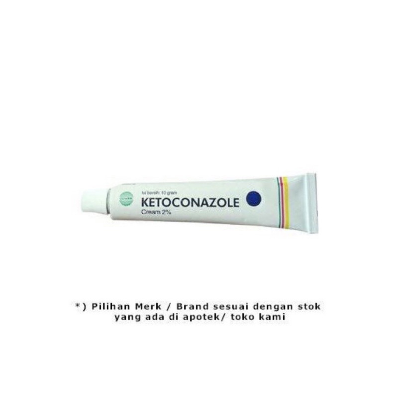 KETOCONAZOLE KRIM 5 &amp; 10 GRAM (KEMASAN BARU)