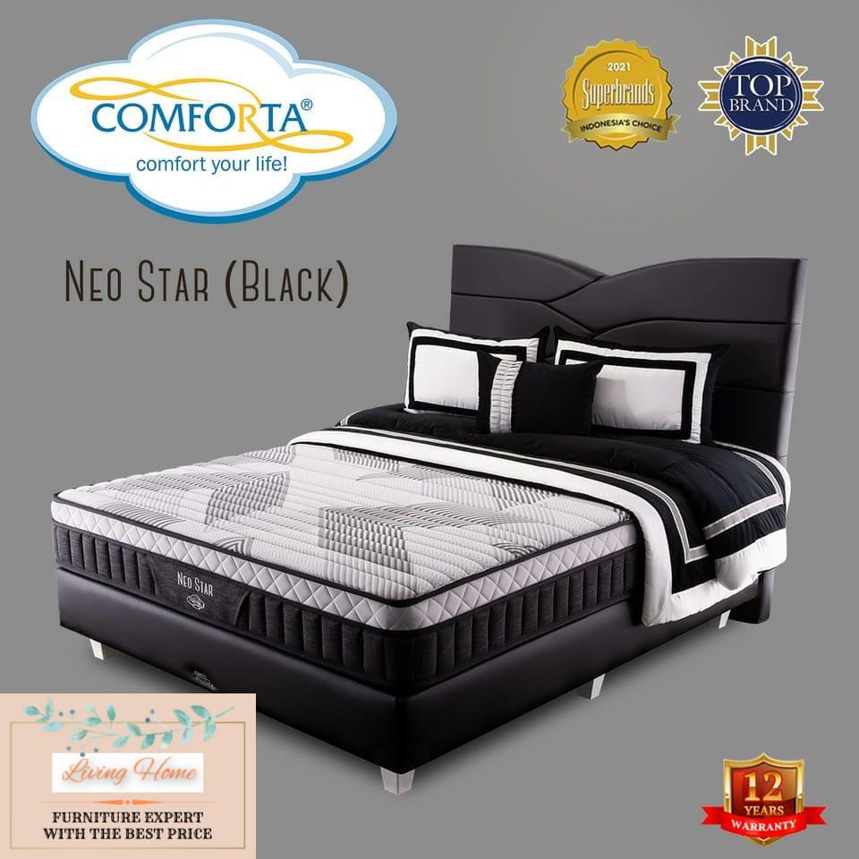 Kasur Comforta Neo Star - Full Set Comforta Ori