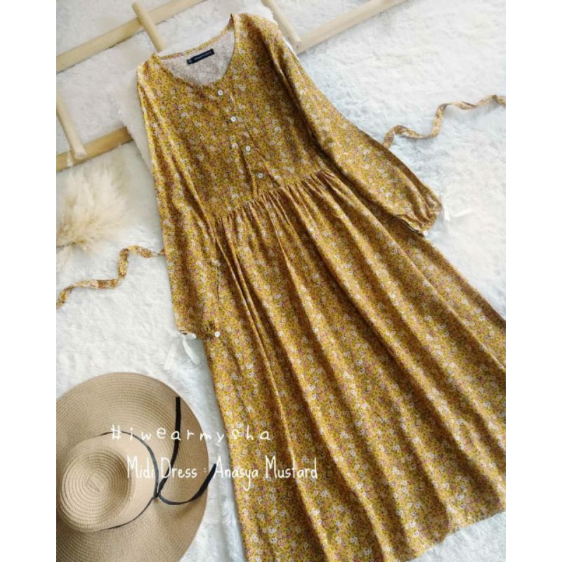 Midi Dress Anasya by IwearMysha (Tunik/Long Tunic)