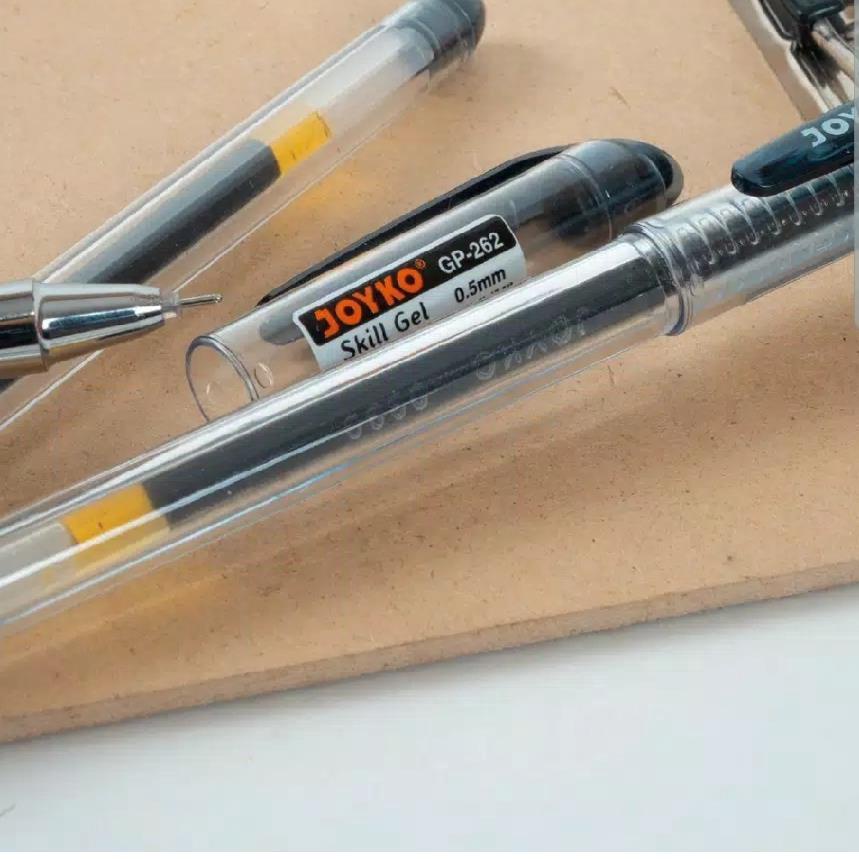 

【Penjualan Terbaik】✅COD Gel pen Joyko GP 262 Skill Gel (12 pcs) produck vyralral