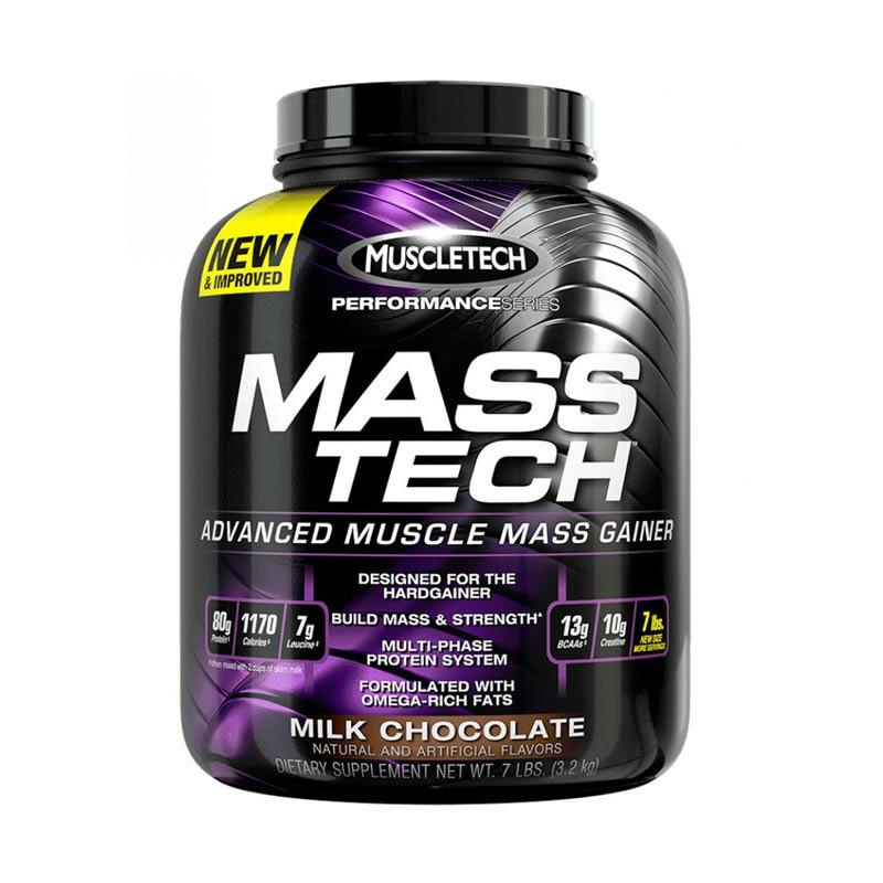 Muscletech Mass Tech Milk Chocolate Suplemen [7 lbs]