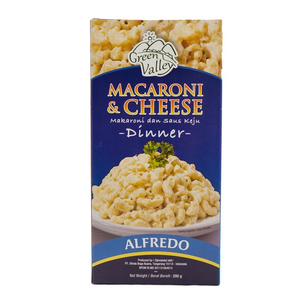 

GREEN VALLEY Macaroni and Cheese Alfredo Dinner 200gr