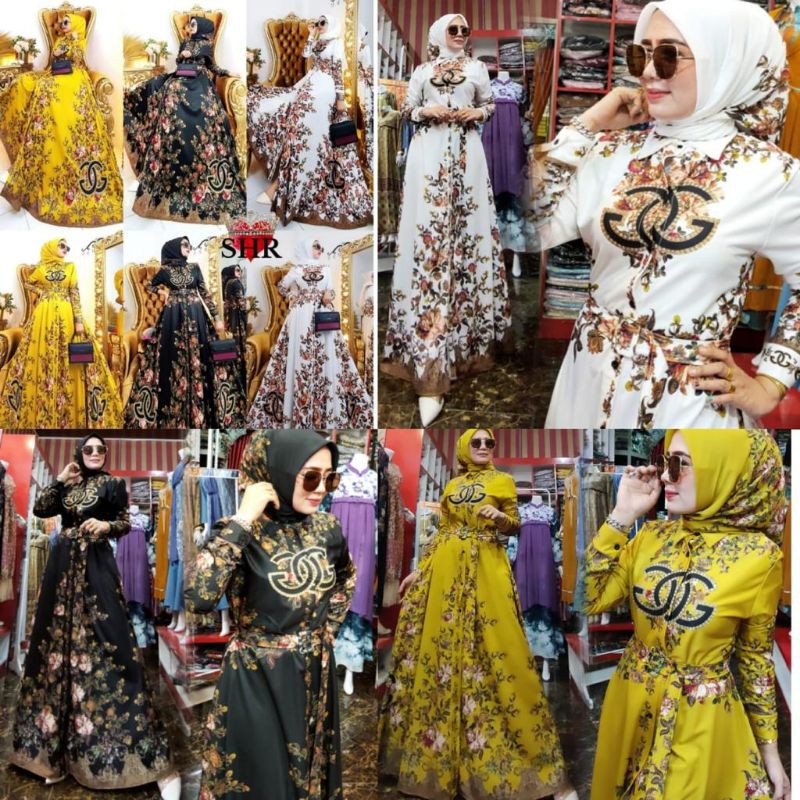 Gamis Zolaqu Original /  New Alika set By DCL / Maxy BANGKOK SHR SAHIRA / Maxy Bangkok SYR Syahira