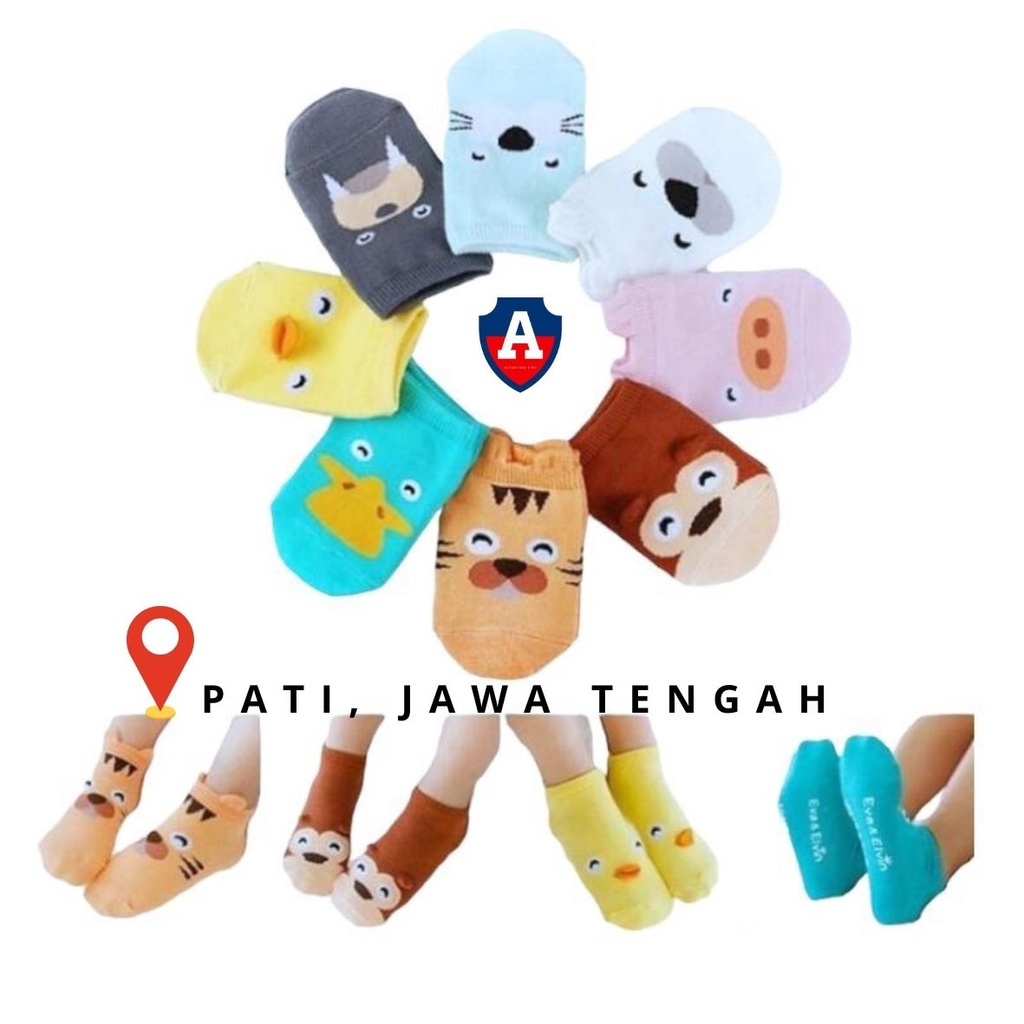 GROSIR Kaos Kaki Anak Bayi Termurah Kaos Kaki Bayi Korea Anti Slip Motif Termurah