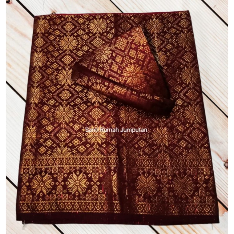 rumpak tanjak songket Palembang asli