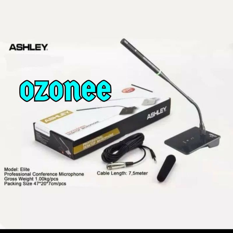 MIC ASHLEY ELITE SERIES CONDENSER MIC MEJA ORIGINAL