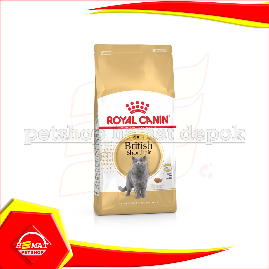 Royal Canin British Shorthair 2 kg RC Britis Short hair 2Kg Makanan Kucing dewasa