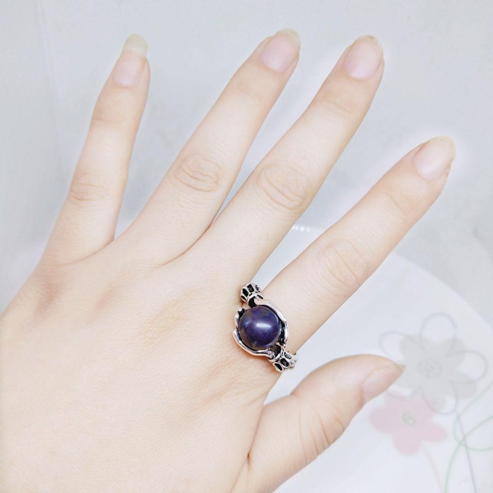 Cincin Jari Nanas Jari Fashion Pernikahan Stainless Steel Memegang Permata