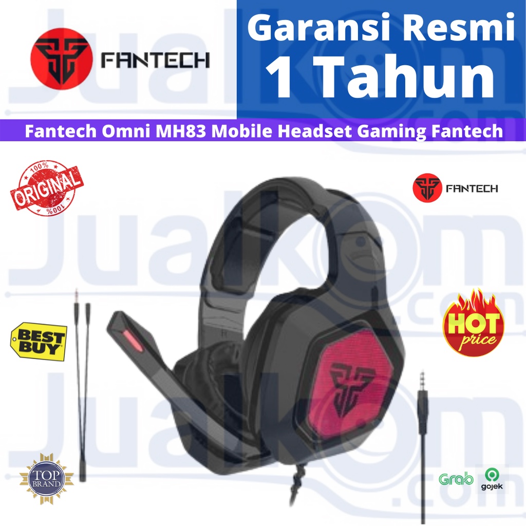 Headphone Gaming Fantech Omni MH83 RGB Mobile Headset Gaming Fantech MH-83