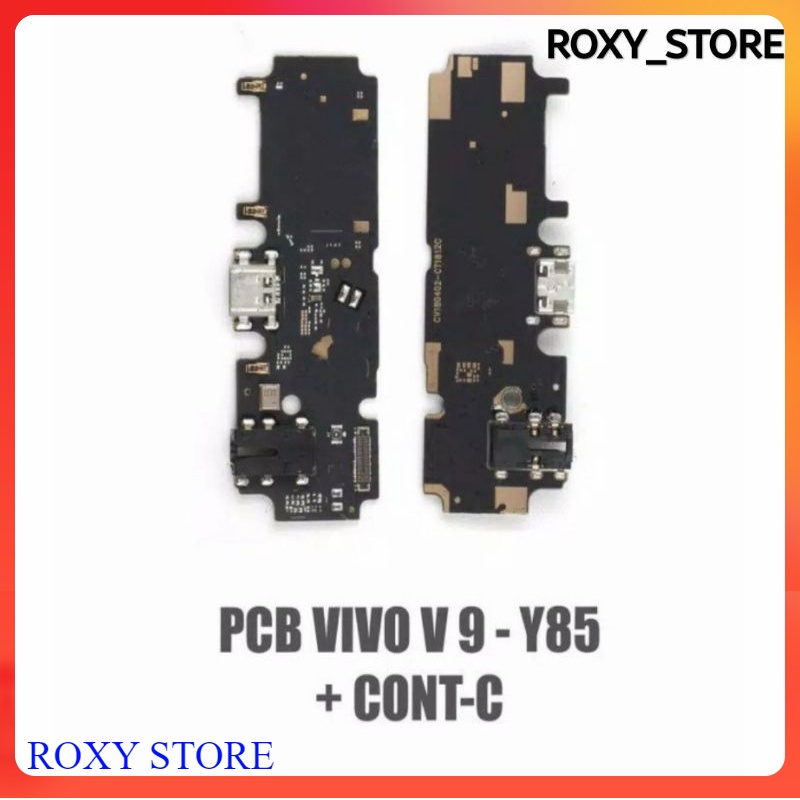 Board Charger Papan Cas Headset Hansfree PCB Vivo V9 / Y85 / V9 Pro Mic