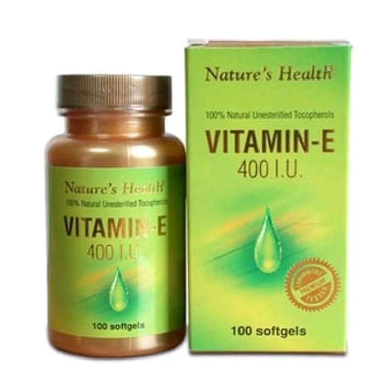 Nature's Health Vitamin E 400IU (100)
