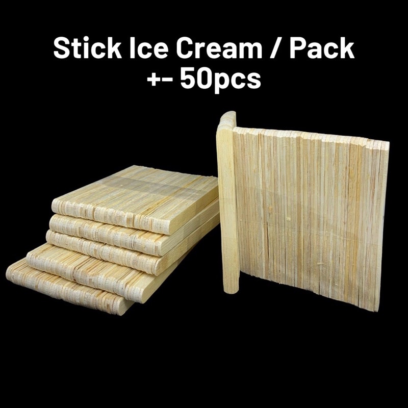 stik es krim ICE CREAM POLOS / PACK ISI +- 50 PCS