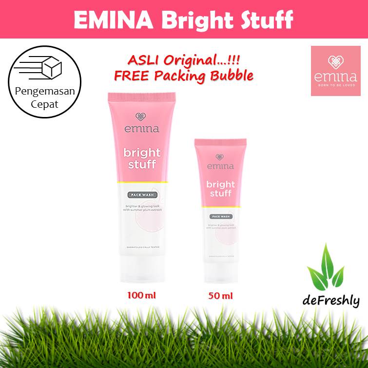 ❤ defreshly ❤ EMINA Bright Stuff - face wash