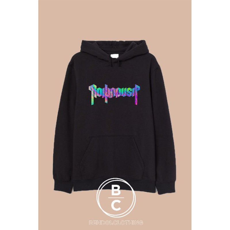 Hoodie sweater jaket Rowndvsn hologram