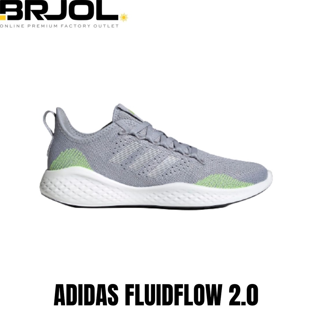 SEPATU LARI RUNNING PRIA ORIGINAL ADIDAS FLUIDFLOW 2.0 FZ1987 SUMMER 2021