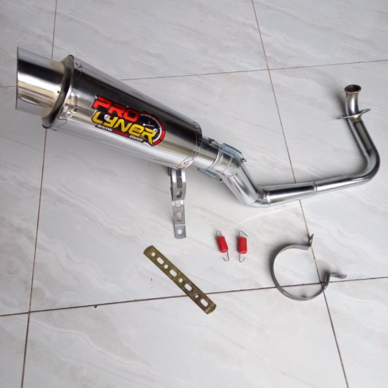 Knalpot Racing Pro Liner Vario all Series (110 Karbu/Fi , 125 Bohlam/LED , 150 Old / New )
