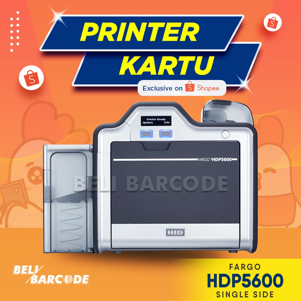 ID CARD PRINTER FARGO HDP5600 SINGLE SIDE UNTUK CETAK E-KTP