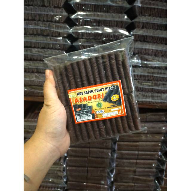 

Kue sapik ketan hitam asadori