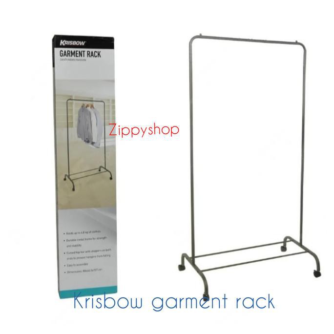 Krisbow Gantungan Pakaian ,Jemuran Pakaian /Garment Rack Giabombarastore14
