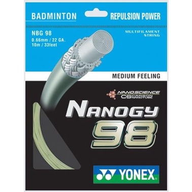 Senar Senar Badminton Yonex Bg 98 Nanogy Sp (Original)