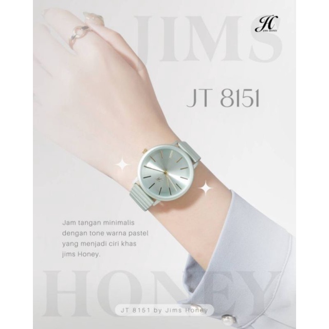 Jimshoney - 8151 Jam Tangan Wanita Original free Box exlusive