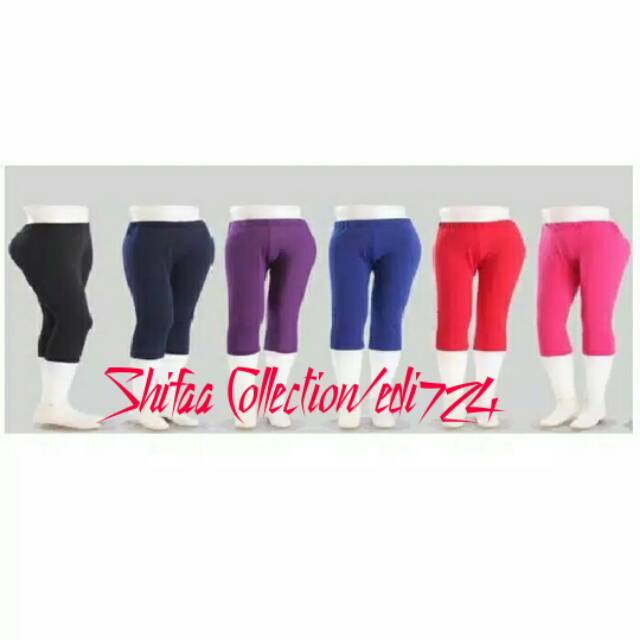 Celana Legging Pendek 7/8 - (All Size)