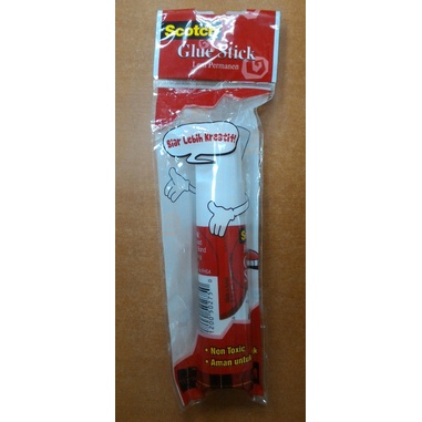 

glue stick3M scotch white,Lem kertas serba guna non toxic acid free