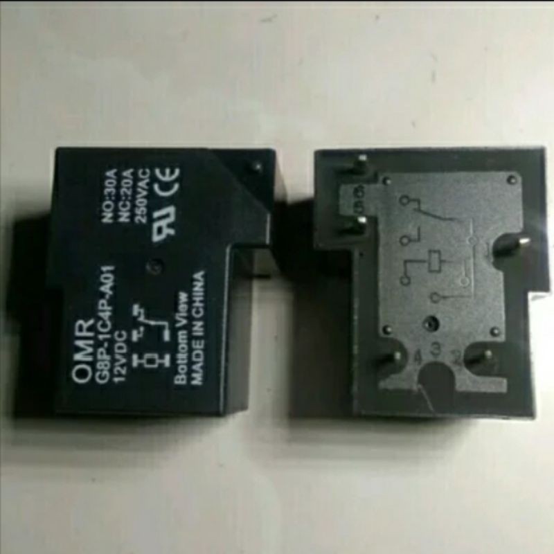 Relay Kodok OMR 5 Pin 12V 30A