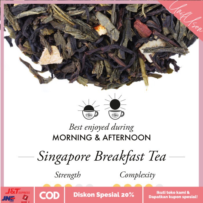 

⭐COD⭐ TWG Tea ǀ Singapore Breakfast Tea, Haute Couture Tea Tin, 100g