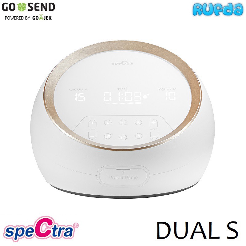 Spectra Dual S Pompa ASI Hospital Grade Double Motor dan Corong