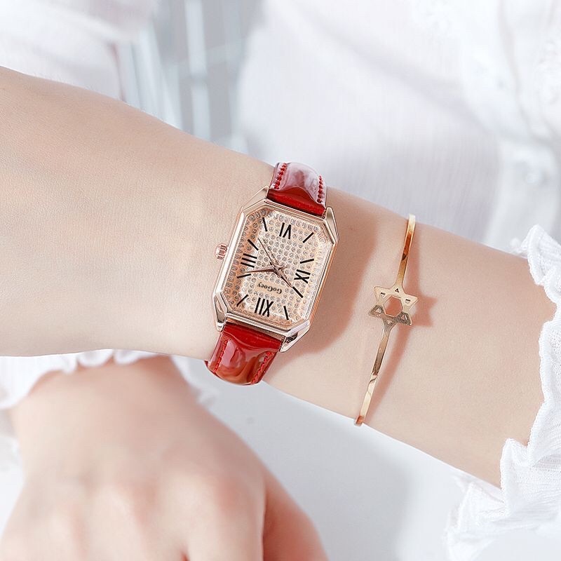 JAM Tangan WANITA RJ-008 Analog Gaya Retro Korea Trend 2022 Watch ulzzang