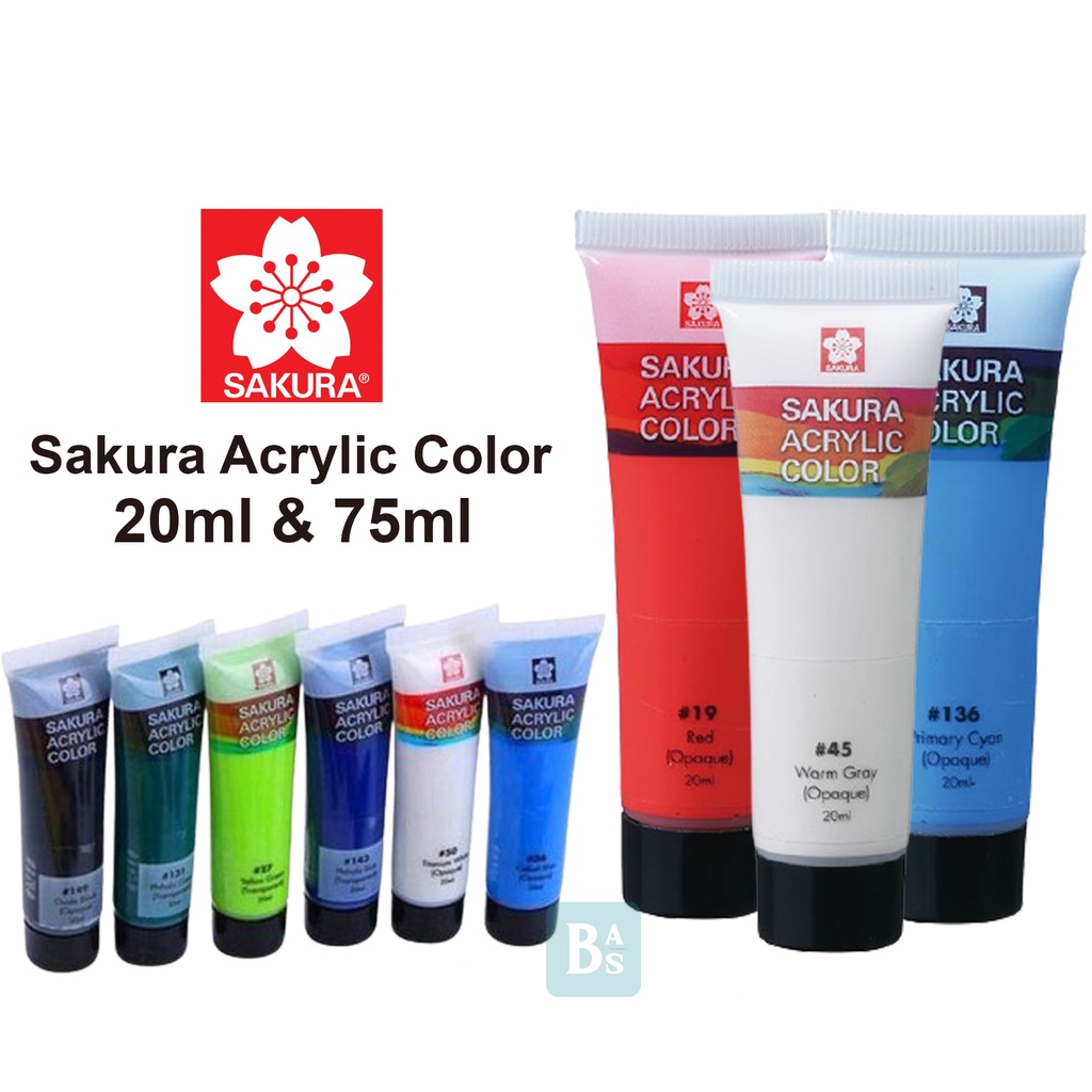 

Sakura Acrylic 20ml & 75ml Color Part 1/3