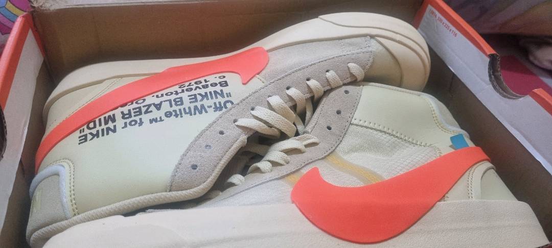 the ten off white blazer