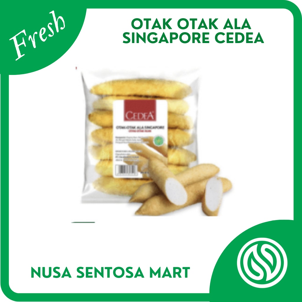 

Otak - Otak Ala Singapore Cedea - 1kg