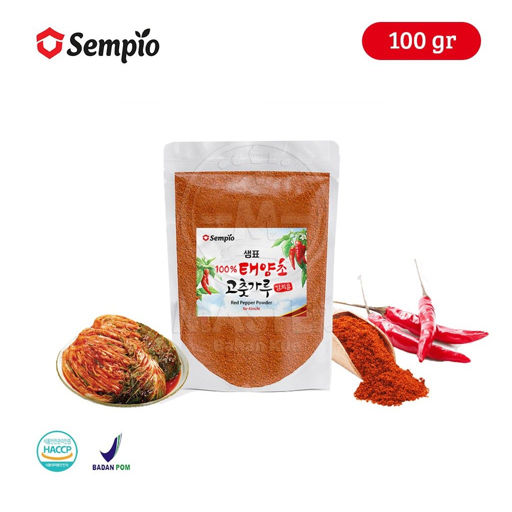 

Sempio Red Pepper Powder / Bubuk Cabe Kimchi /Gochugaru [100 gr]