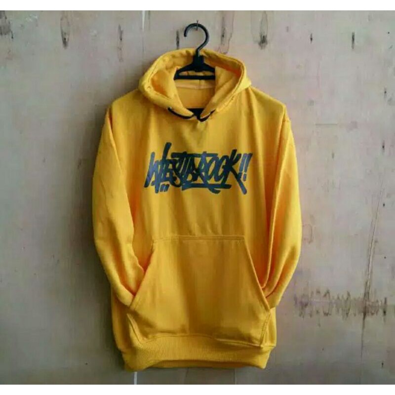Sweater Westbrook pria wanita yellow Murah