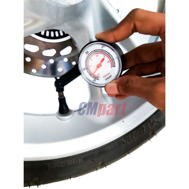 Pressure presure gauge alat pengukur tekanan ban motor dan mobil