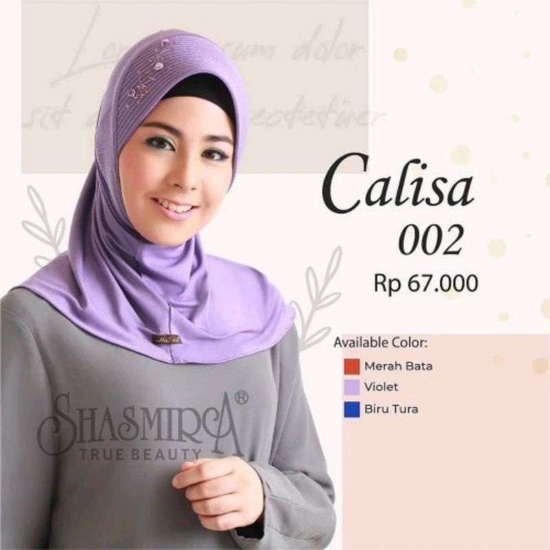 BERGO SHASMIRA CALISA ST POLOS HAZNA [ ORIGINAL ] 2024