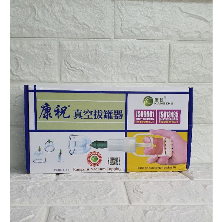 Kop angin Kz/Alat Bekam isi 6pc Kz/Kangzhu original/asli kangzhu