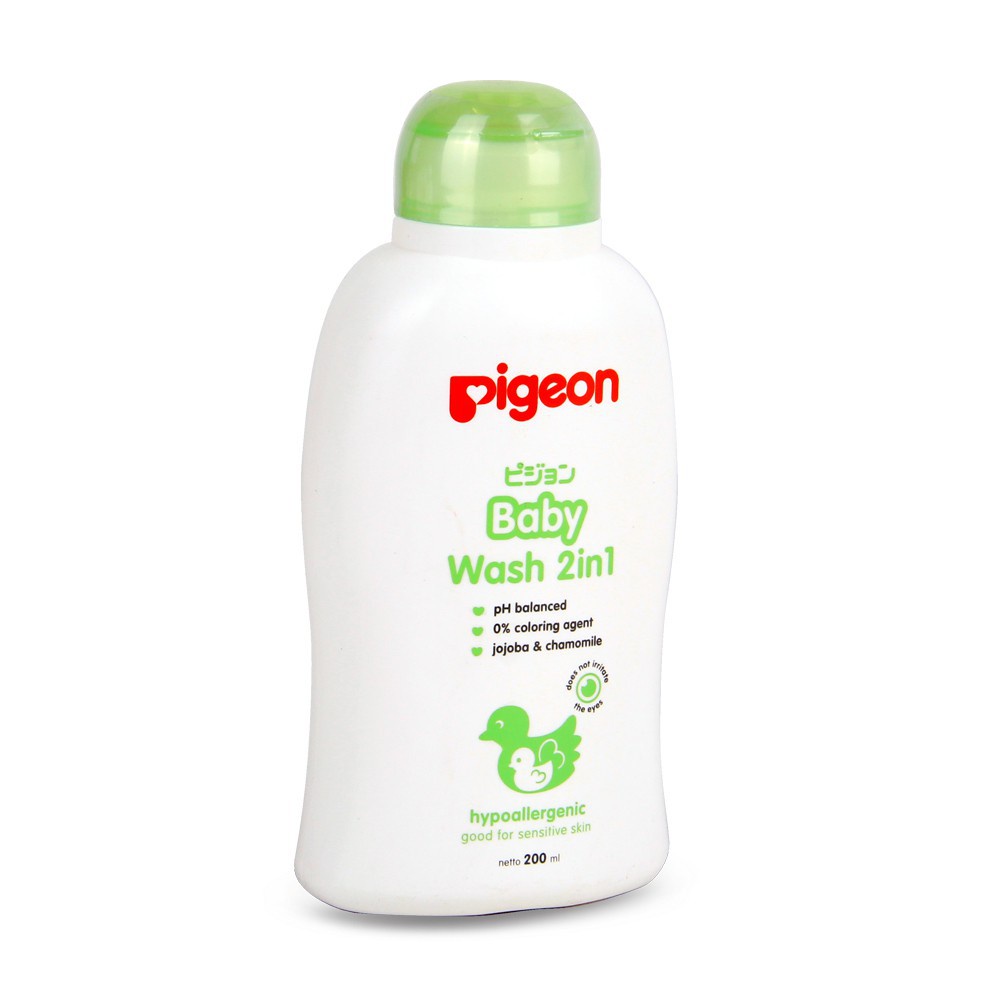 Pigeon Baby Wash Chamomile Paraben Free 2in1  200ml