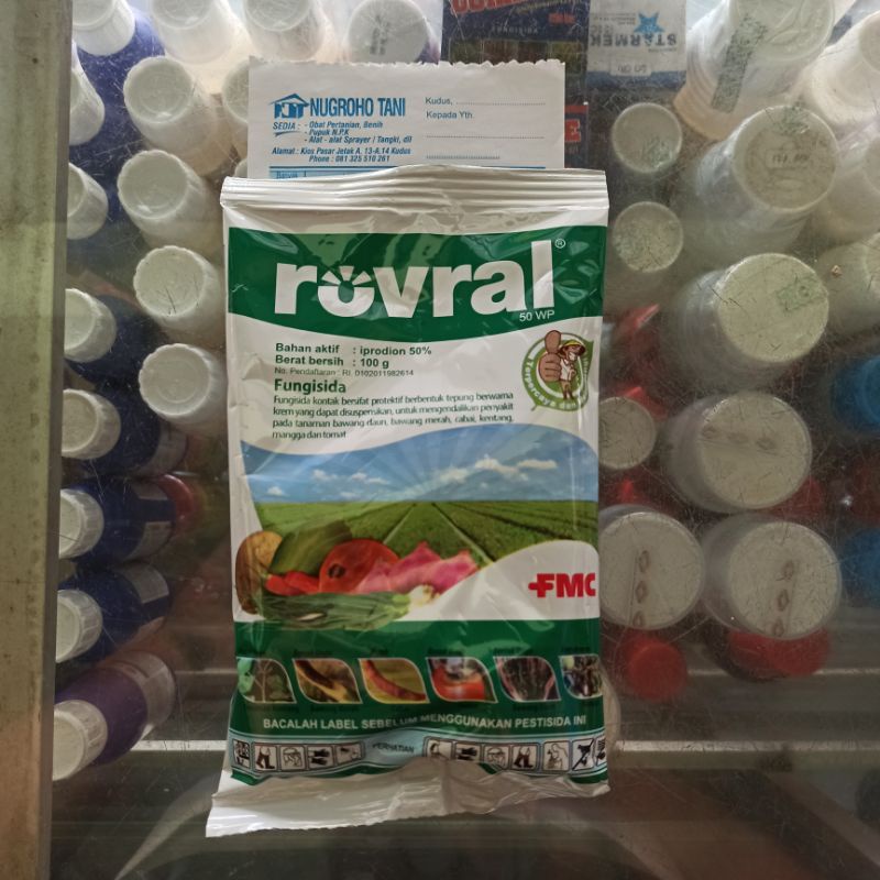 FUNGISIDA ROVRAL 50 WP 100 GR