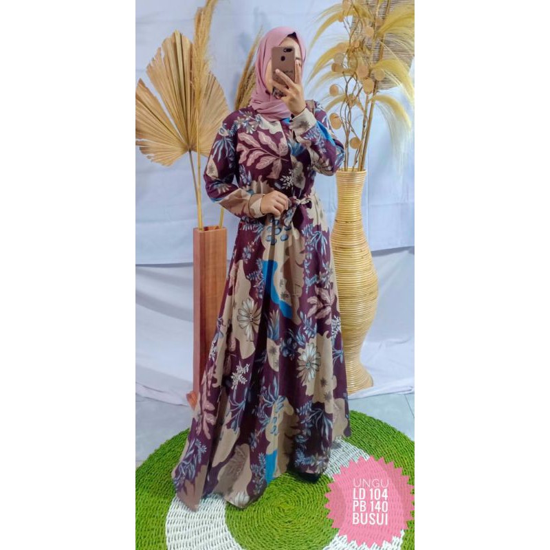 GAMIS KATUN MONALISA/GAMIS KATUN //FASHION MUSLIM