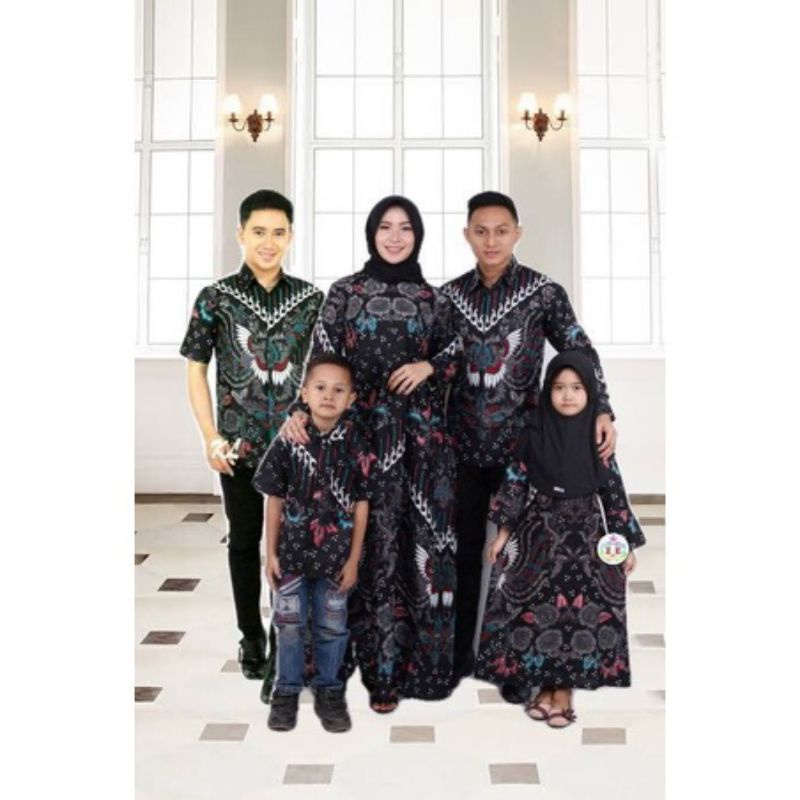 Couple batik keluarga - Set Couple keluarga Batik - Baju Pria / Baju wanita - M L XL XXL motif by ko